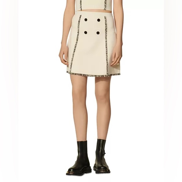 Sandro
Ketty Short Double Breasted Skirt Size 4/8 - Picture 2 of 10